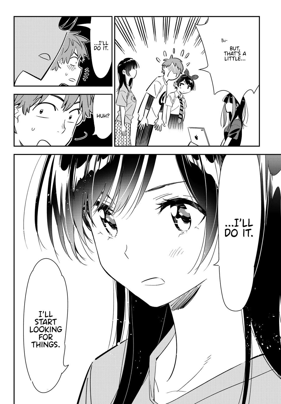 Kanojo, Okarishimasu Chapter 119 page 14 - Chapter 119: The Girlfriend, the Girlfriend and the Girlfriend 2