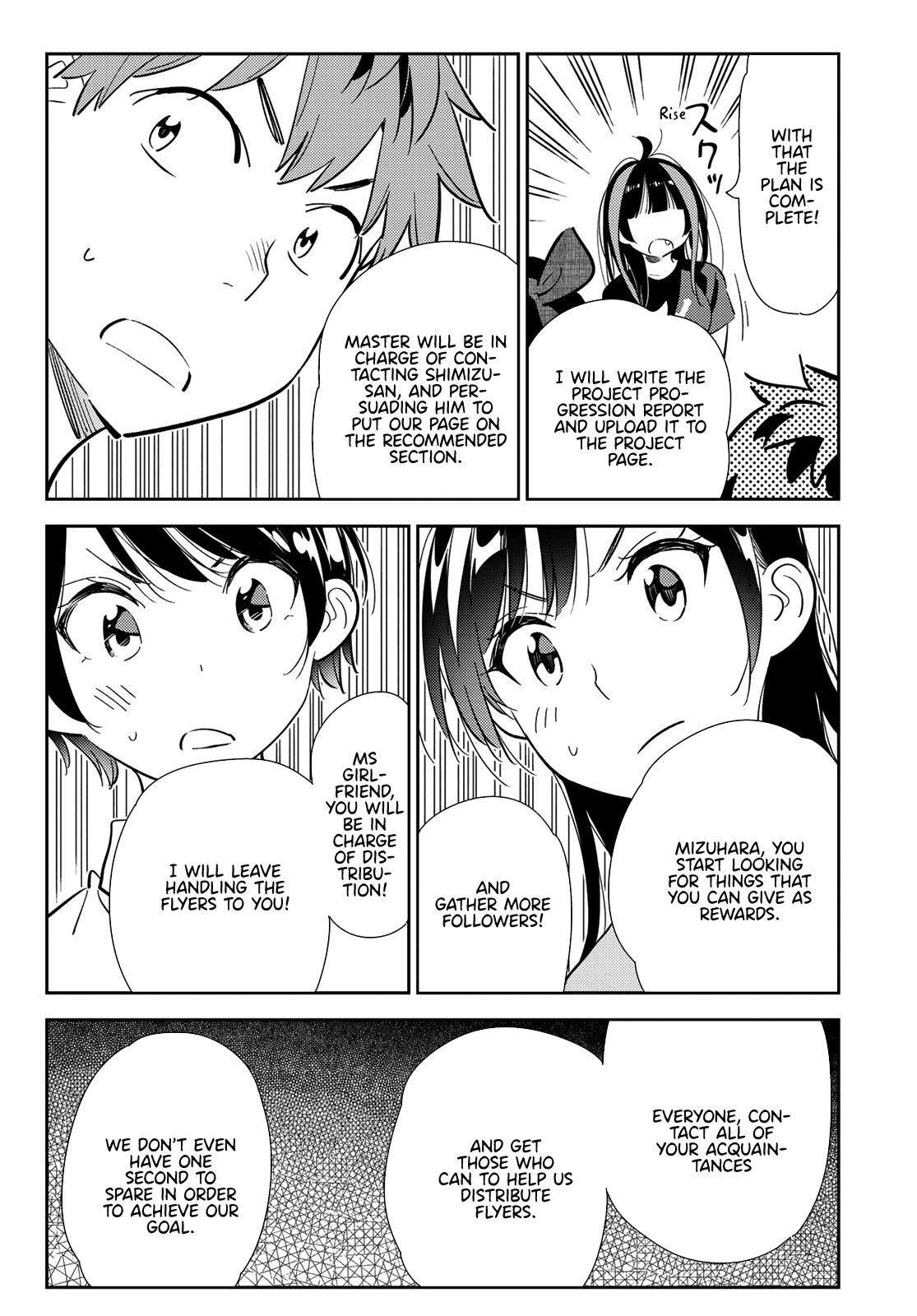 Kanojo, Okarishimasu Chapter 119 page 16 - Chapter 119: The Girlfriend, the Girlfriend and the Girlfriend 2