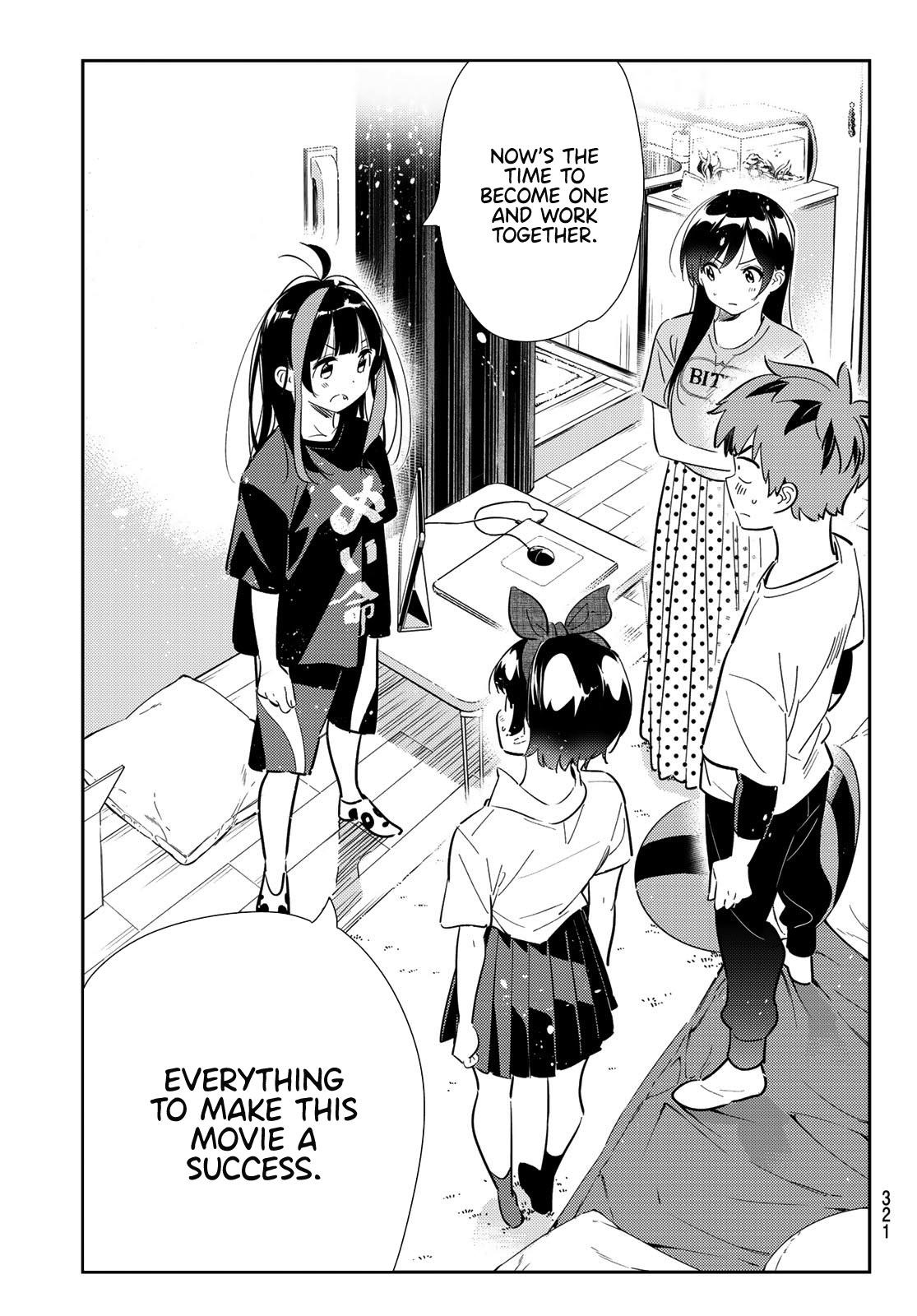 Kanojo, Okarishimasu Chapter 119 page 17 - Chapter 119: The Girlfriend, the Girlfriend and the Girlfriend 2