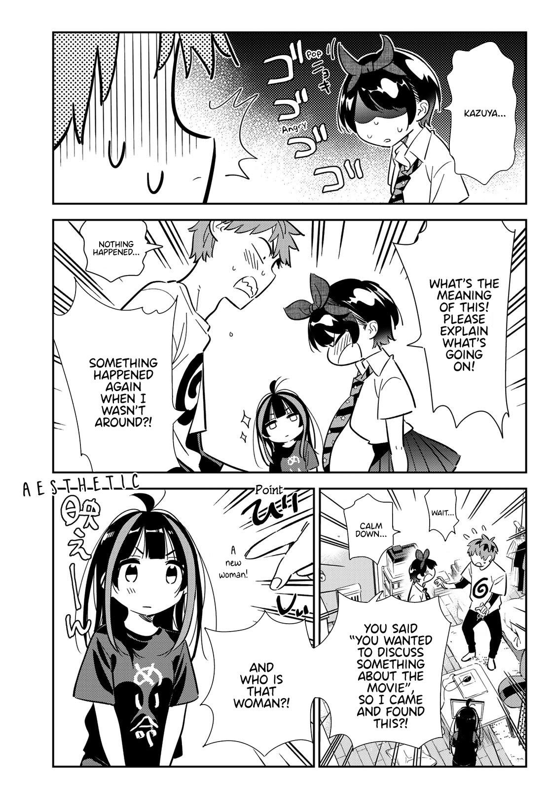 Kanojo, Okarishimasu Chapter 119 page 4 - Chapter 119: The Girlfriend, the Girlfriend and the Girlfriend 2