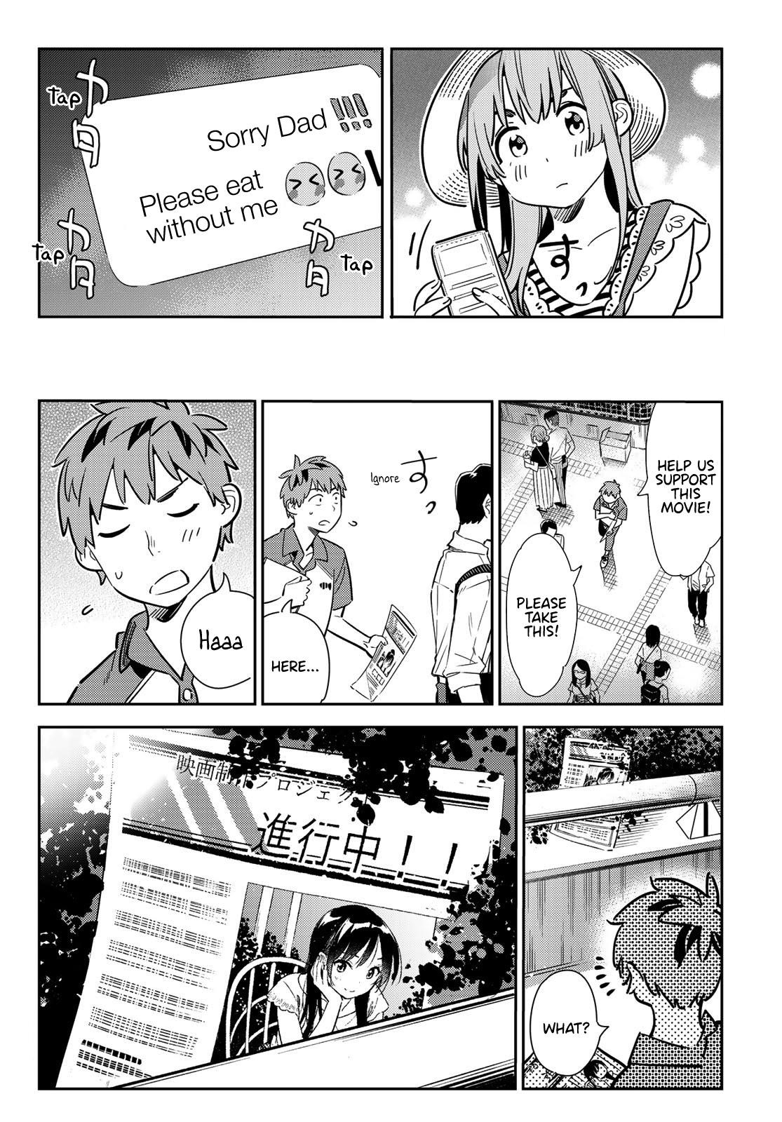 Kanojo, Okarishimasu Chapter 120 page 13 - Chapter 120: The Girlfriend, and Handing Out Flyers