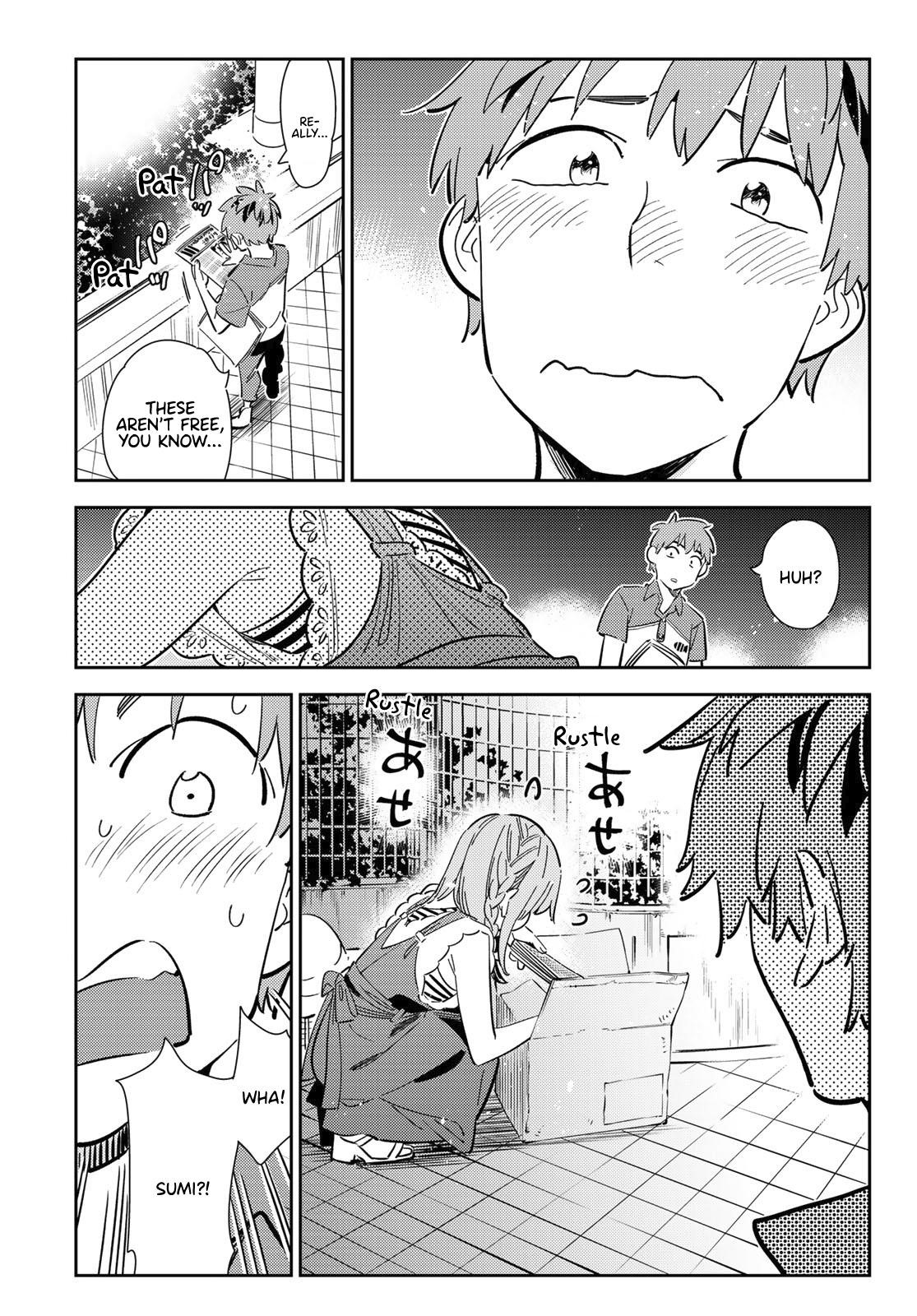 Kanojo, Okarishimasu Chapter 120 page 14 - Chapter 120: The Girlfriend, and Handing Out Flyers