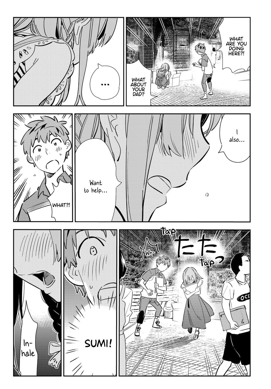 Kanojo, Okarishimasu Chapter 120 page 15 - Chapter 120: The Girlfriend, and Handing Out Flyers