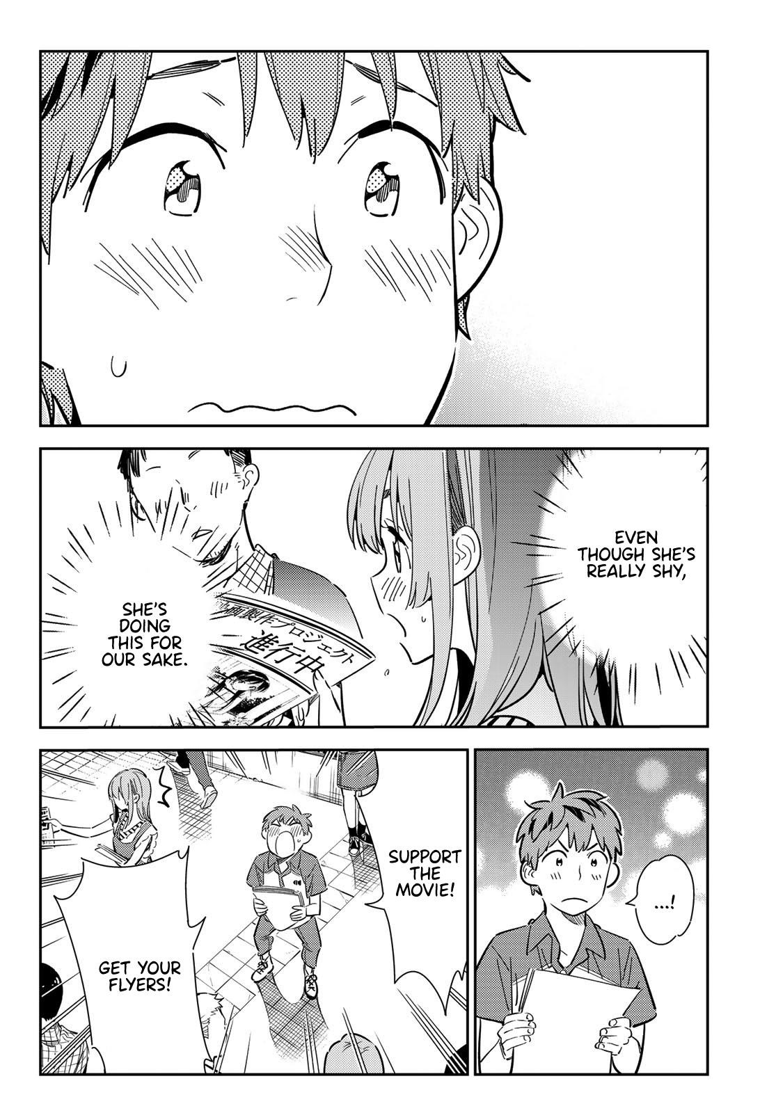 Kanojo, Okarishimasu Chapter 120 page 17 - Chapter 120: The Girlfriend, and Handing Out Flyers
