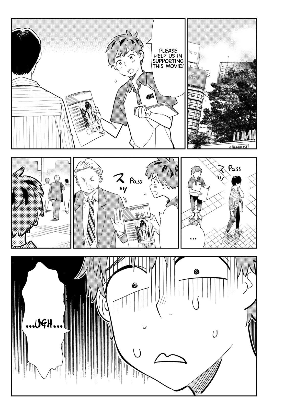 Kanojo, Okarishimasu Chapter 120 page 4 - Chapter 120: The Girlfriend, and Handing Out Flyers