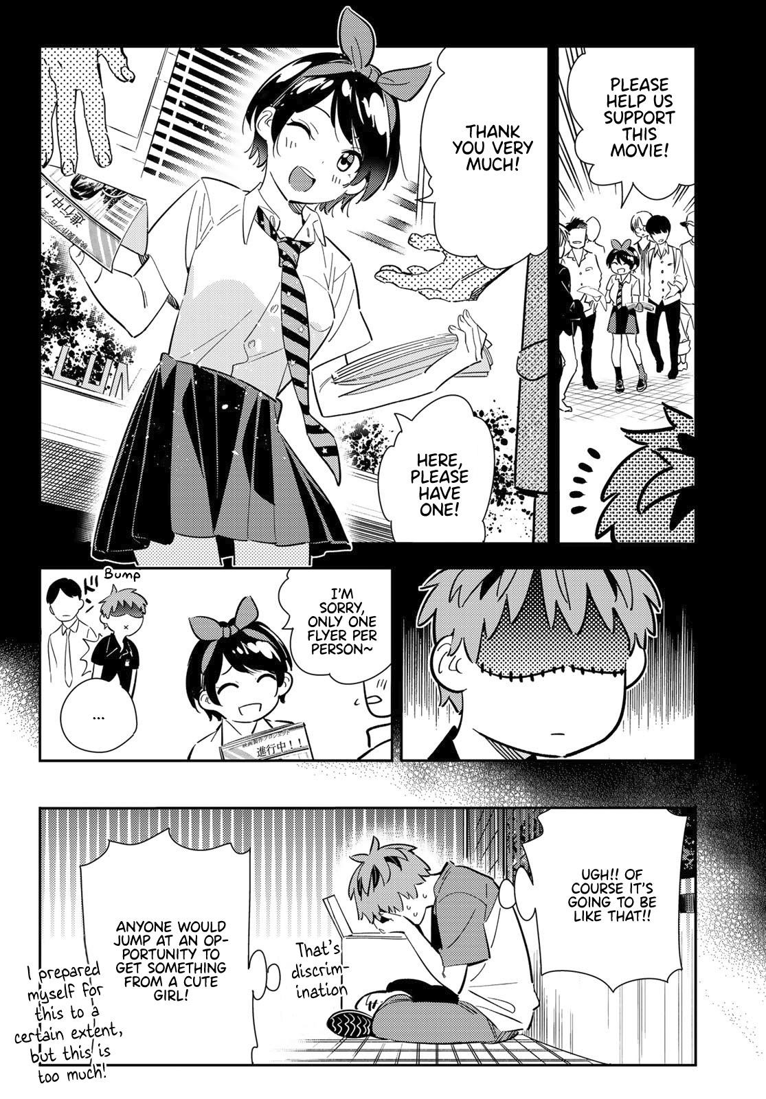 Kanojo, Okarishimasu Chapter 120 page 5 - Chapter 120: The Girlfriend, and Handing Out Flyers