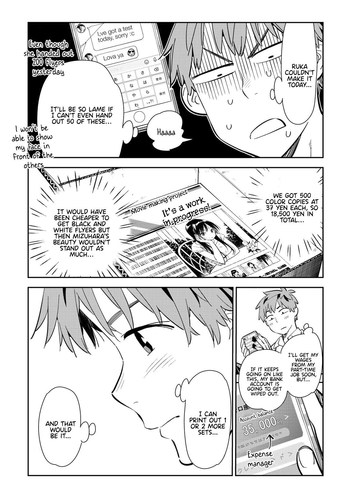 Kanojo, Okarishimasu Chapter 120 page 6 - Chapter 120: The Girlfriend, and Handing Out Flyers