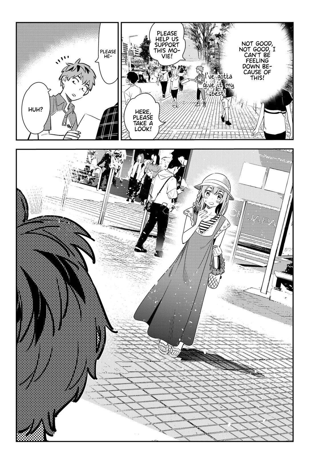 Kanojo, Okarishimasu Chapter 120 page 7 - Chapter 120: The Girlfriend, and Handing Out Flyers