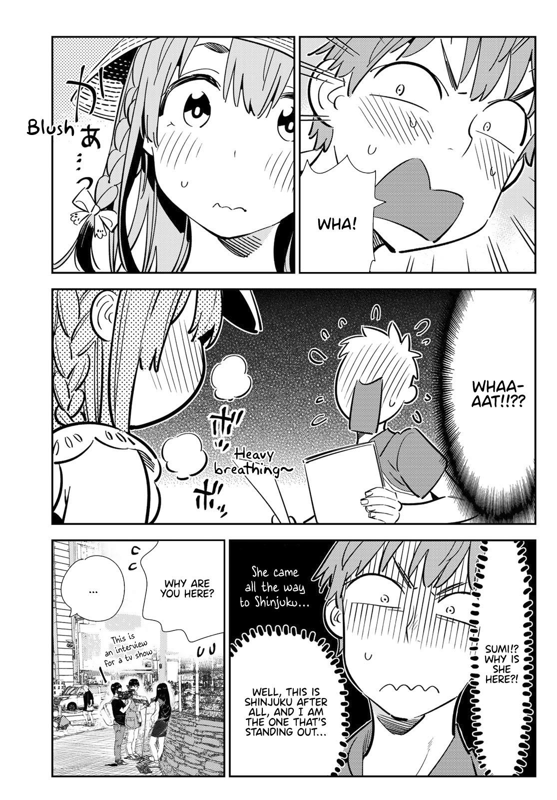 Kanojo, Okarishimasu Chapter 120 page 8 - Chapter 120: The Girlfriend, and Handing Out Flyers