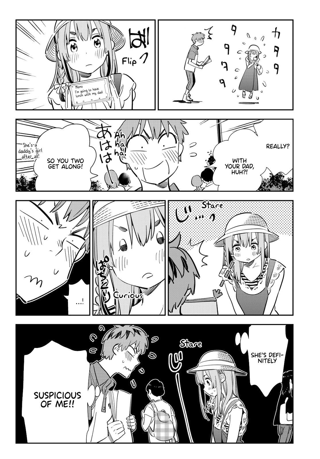 Kanojo, Okarishimasu Chapter 120 page 9 - Chapter 120: The Girlfriend, and Handing Out Flyers