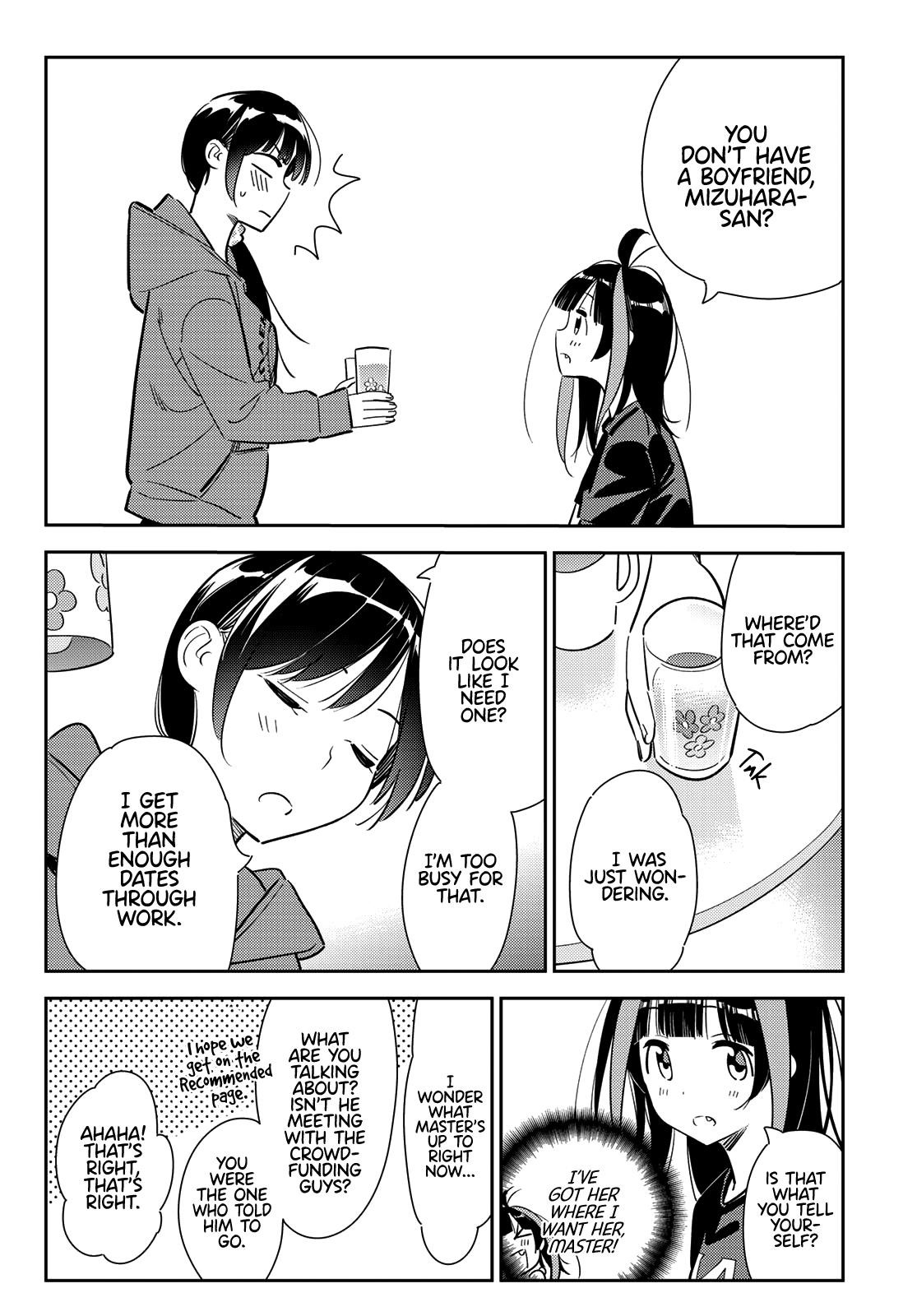 Kanojo, Okarishimasu Chapter 121 page 14 - Chapter 121: The Girlfriend, and Room 204