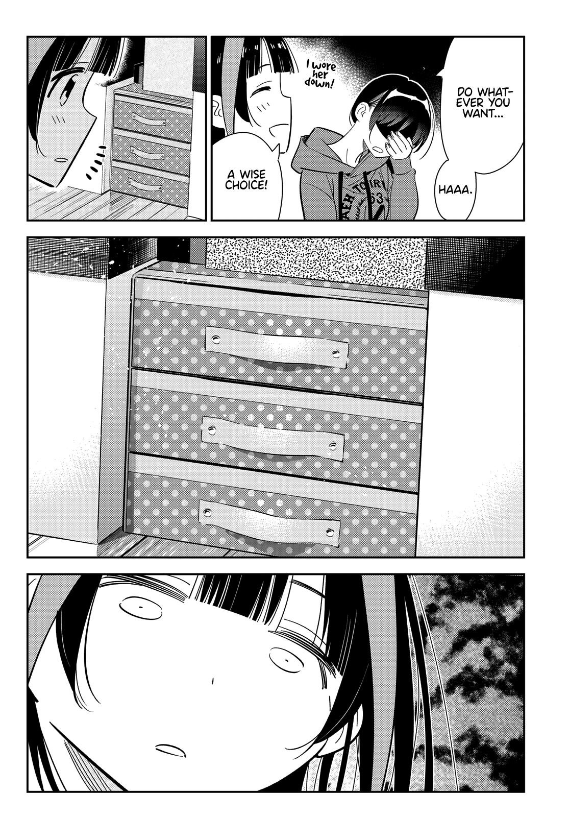 Kanojo, Okarishimasu Chapter 121 page 9 - Chapter 121: The Girlfriend, and Room 204
