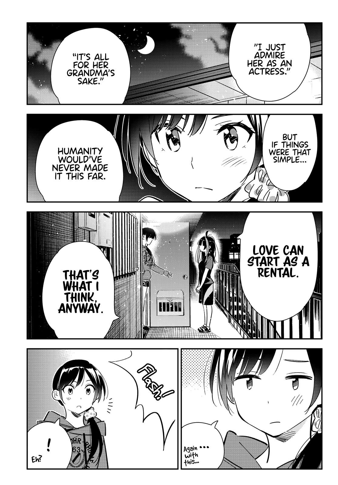 Kanojo, Okarishimasu Chapter 122 page 13 - Chapter 122: The Girlfriend, and Room 204 ②