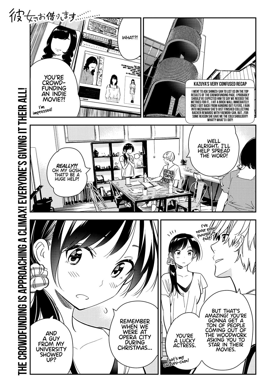 Kanojo, Okarishimasu Chapter 123 page 1 - Chapter 123: The Girlfriend and the Last Day ①
