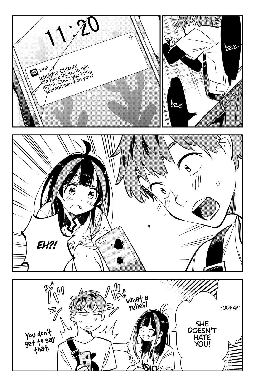 Kanojo, Okarishimasu Chapter 123 page 13 - Chapter 123: The Girlfriend and the Last Day ①