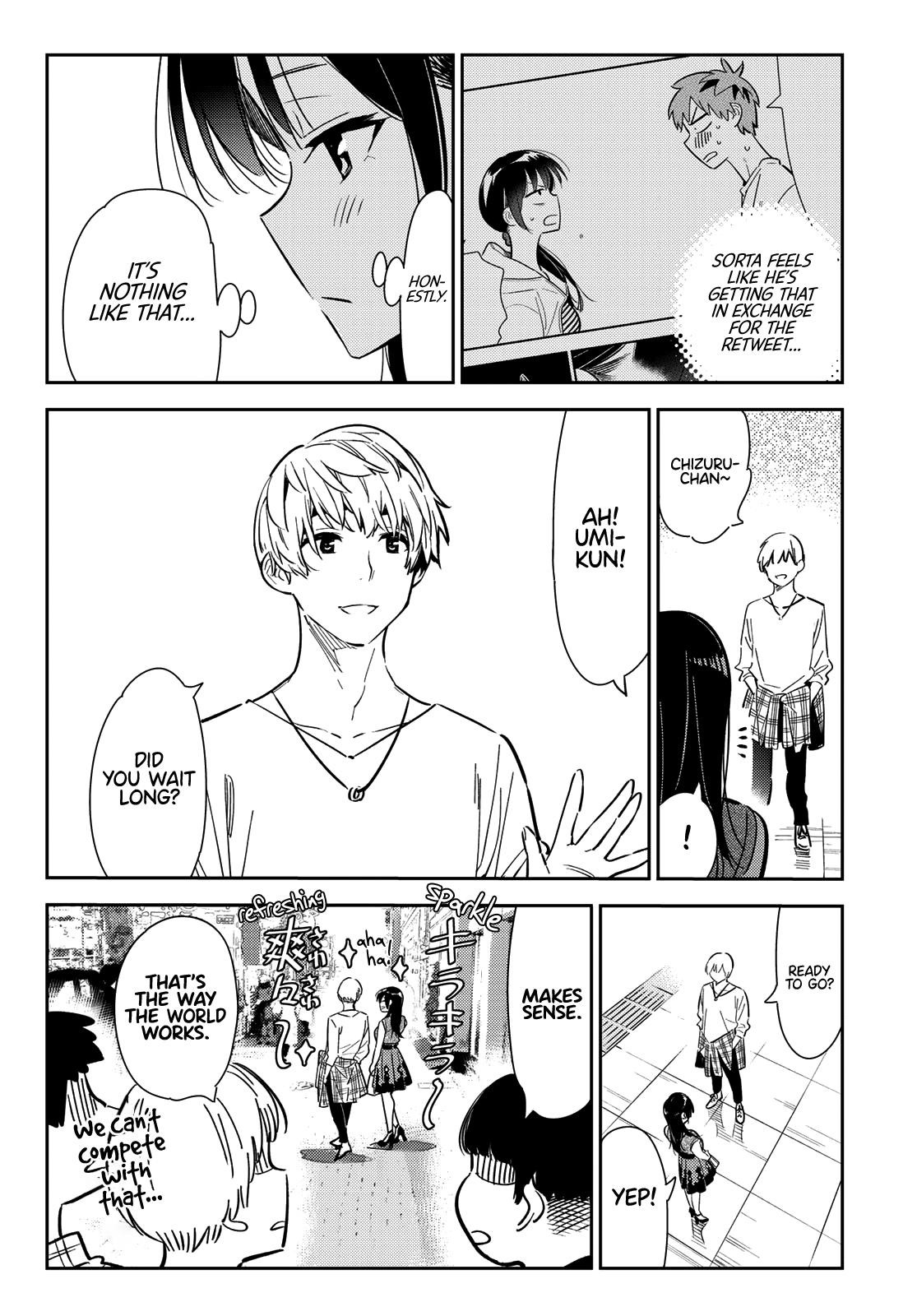 Kanojo, Okarishimasu Chapter 124 page 17 - Chapter 124: The Girlfriend and the Last Day ②