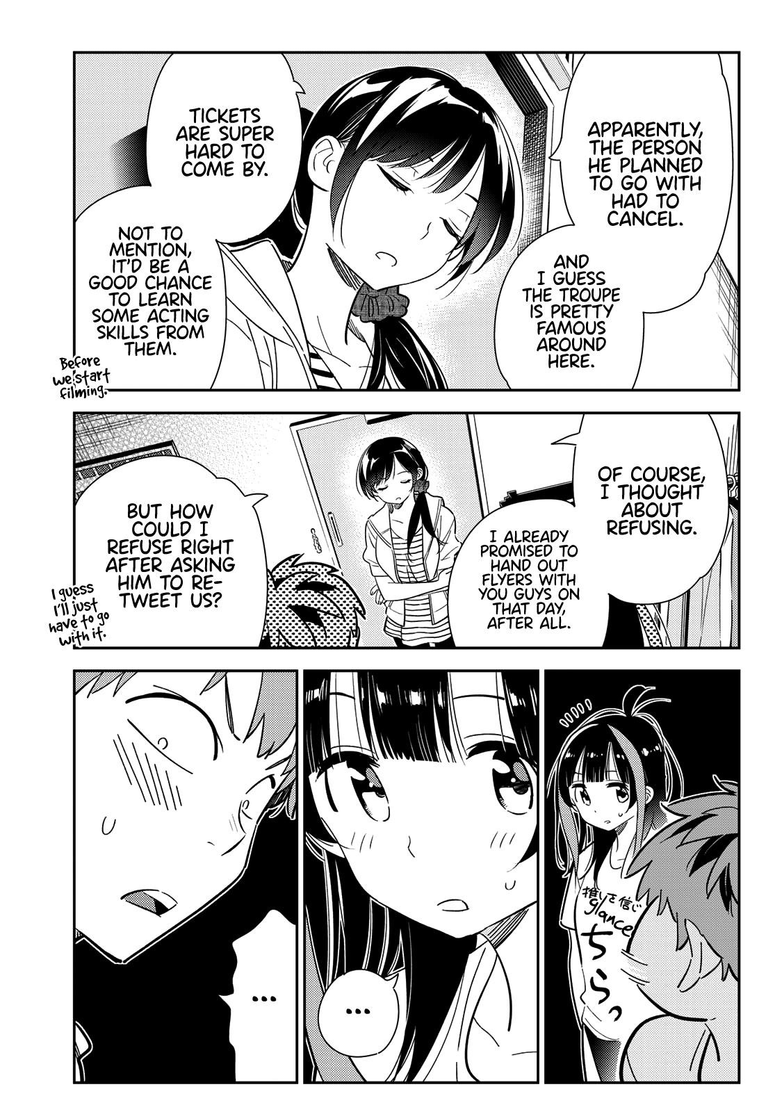 Kanojo, Okarishimasu Chapter 124 page 3 - Chapter 124: The Girlfriend and the Last Day ②