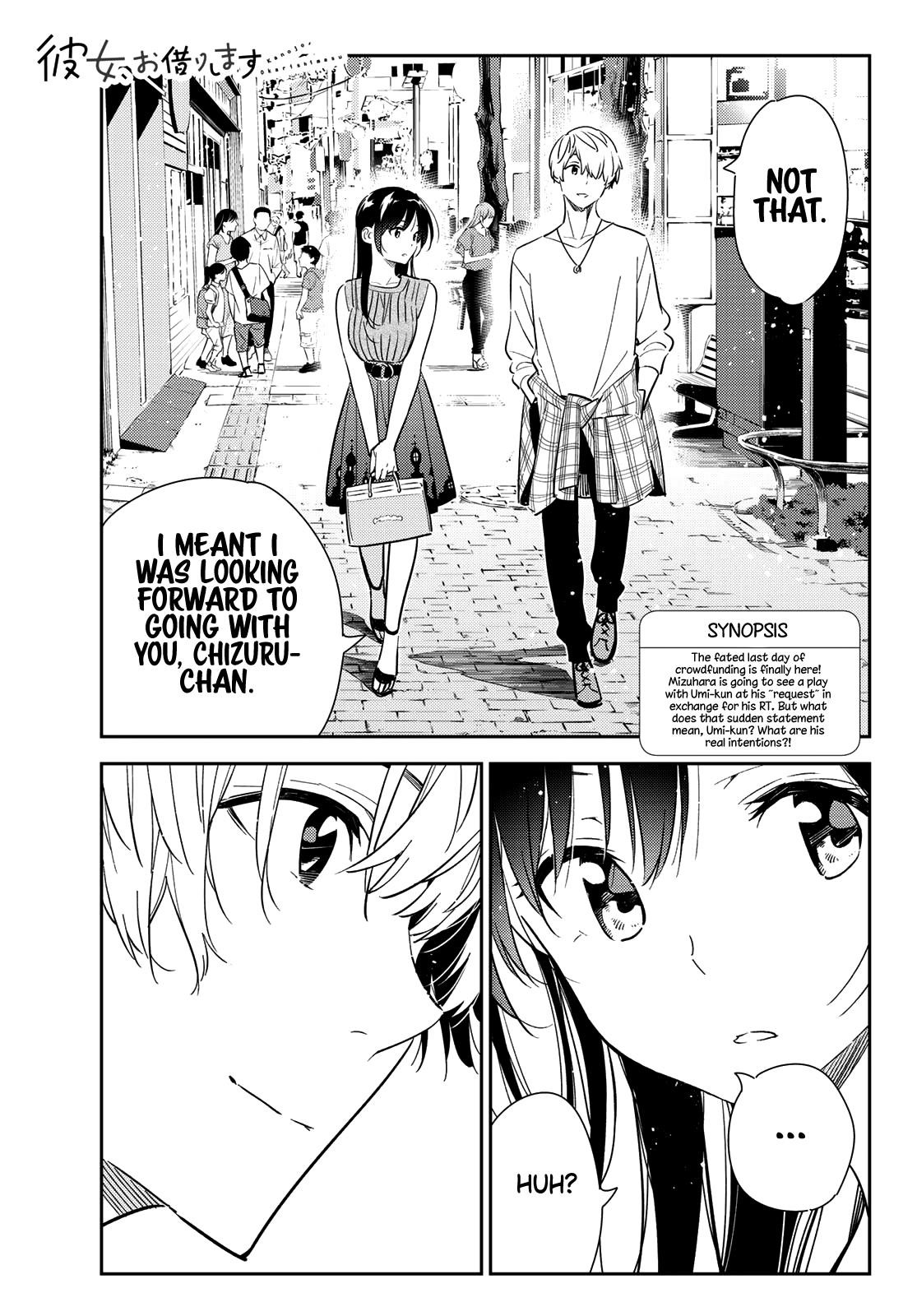 Kanojo, Okarishimasu Chapter 125 page 1 - Chapter 125: The Girlfriend and the Last Day ③