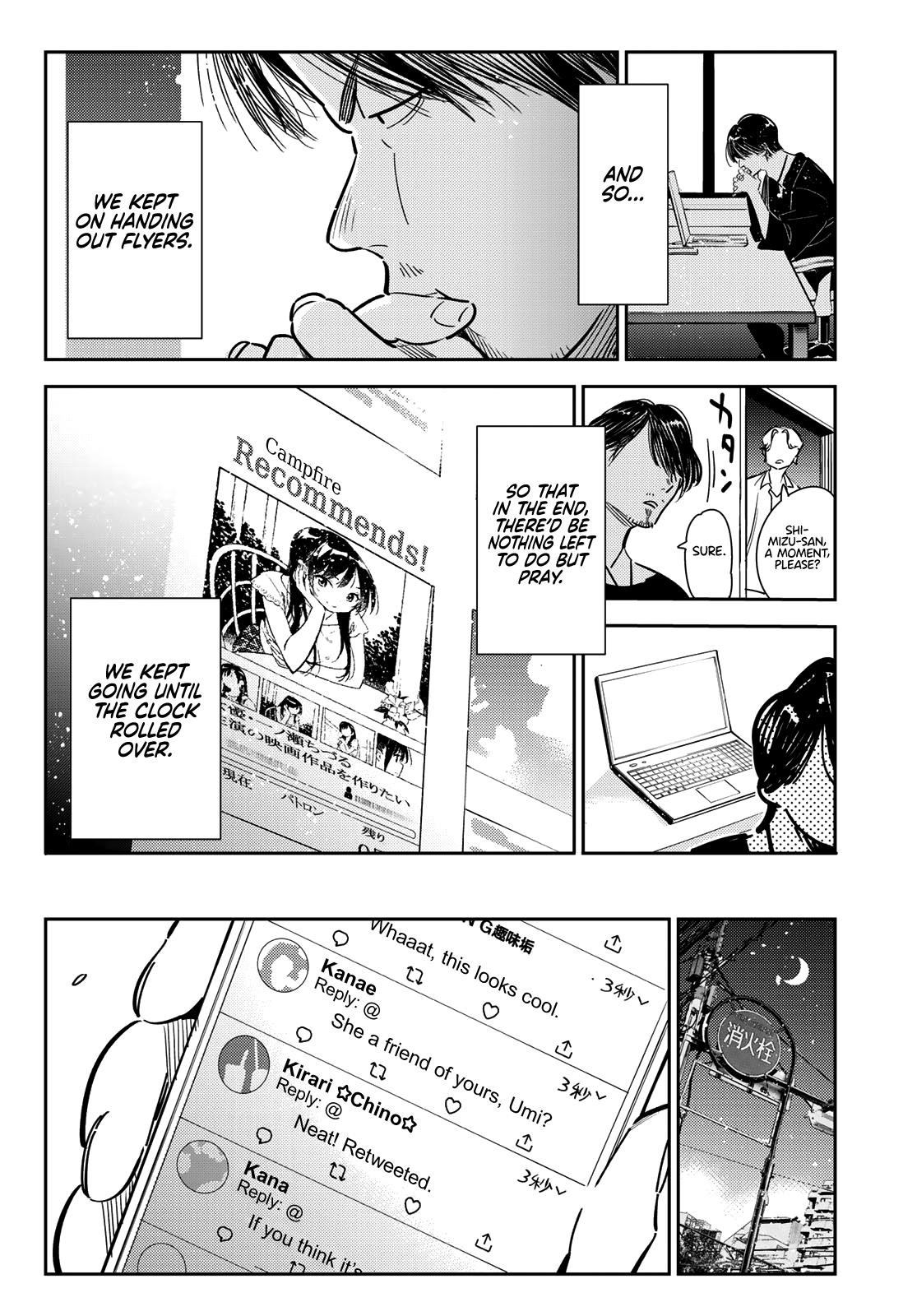 Kanojo, Okarishimasu Chapter 127 page 15 - Chapter 127: The Girlfriend and the Last Day ⑤