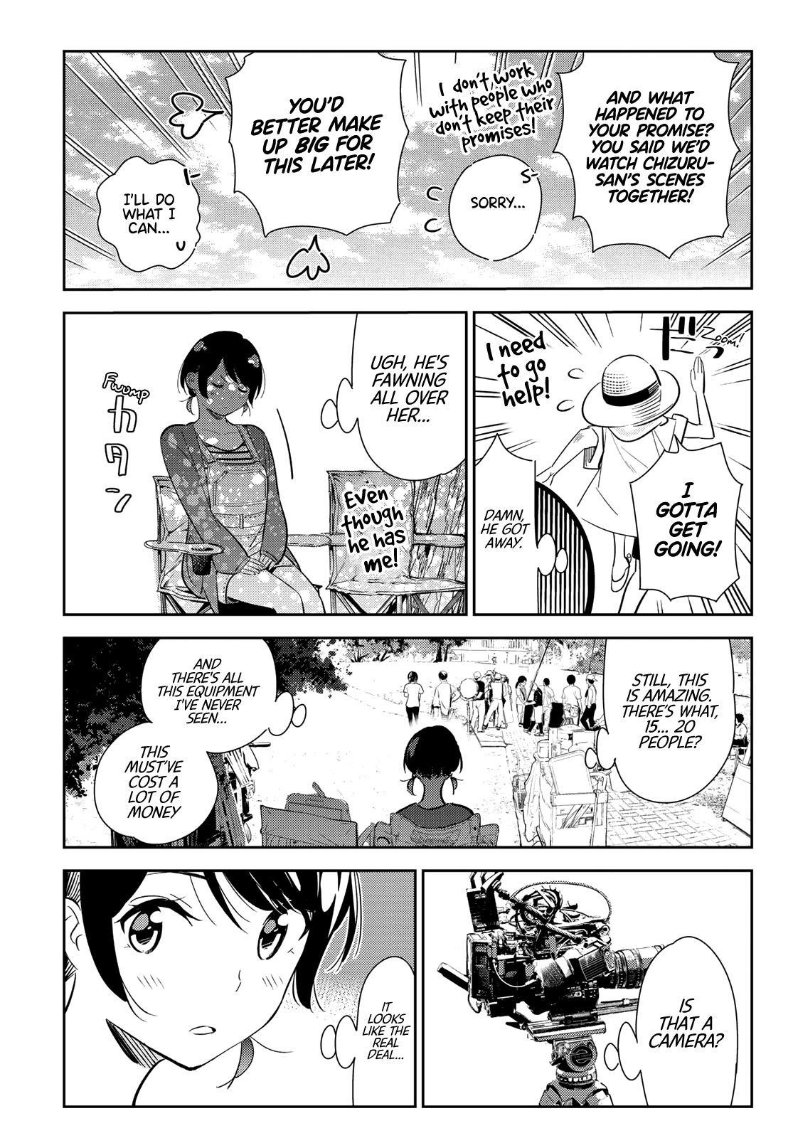 Kanojo, Okarishimasu Chapter 129 page 11 - Chapter 129: The Girlfriend and Filming ①