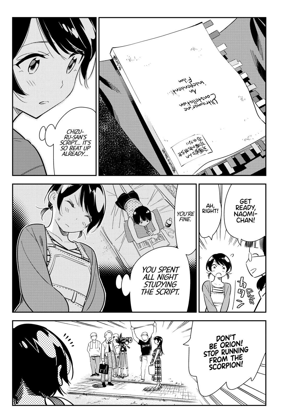 Kanojo, Okarishimasu Chapter 129 page 12 - Chapter 129: The Girlfriend and Filming ①