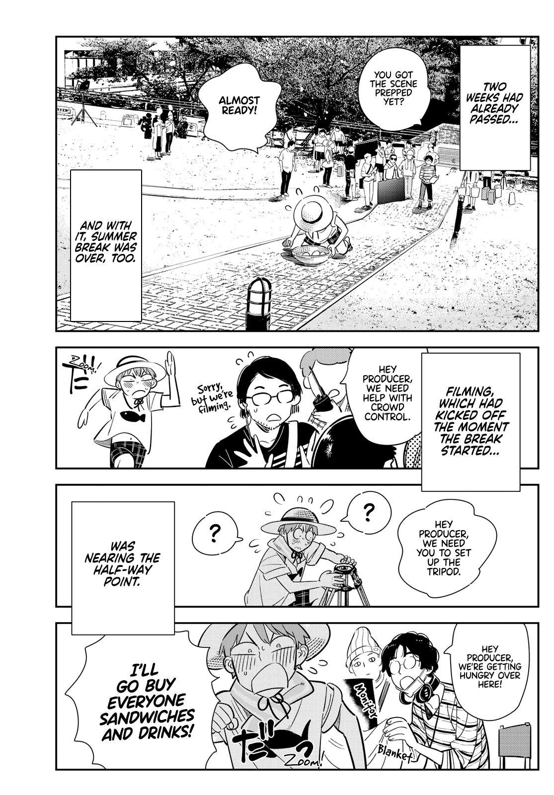 Kanojo, Okarishimasu Chapter 129 page 3 - Chapter 129: The Girlfriend and Filming ①