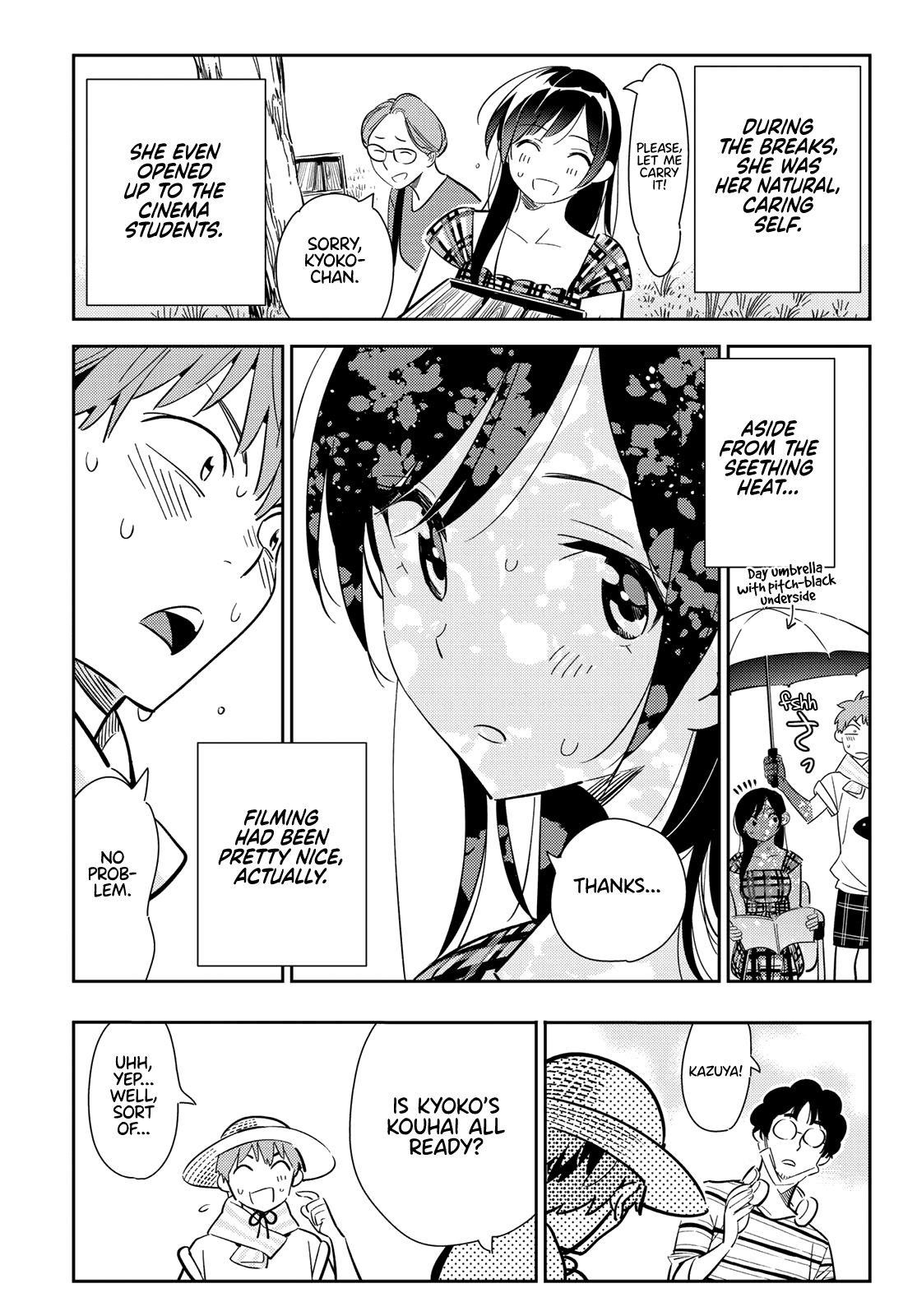 Kanojo, Okarishimasu Chapter 129 page 5 - Chapter 129: The Girlfriend and Filming ①