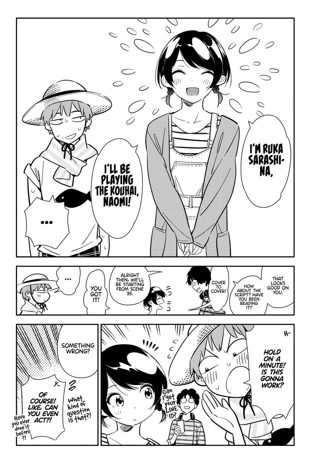 Kanojo, Okarishimasu Chapter 129 page 6 - Chapter 129: The Girlfriend and Filming ①