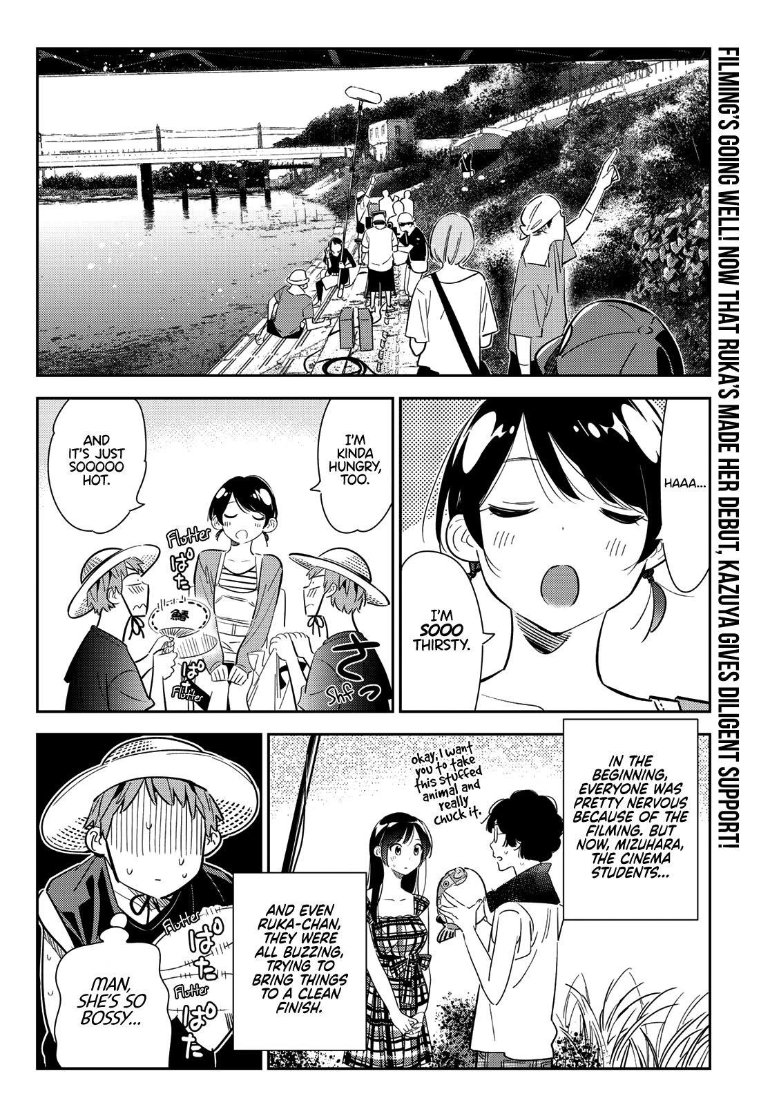 Kanojo, Okarishimasu Chapter 130 page 2 - Chapter 130: The Girlfriend and Filming ②
