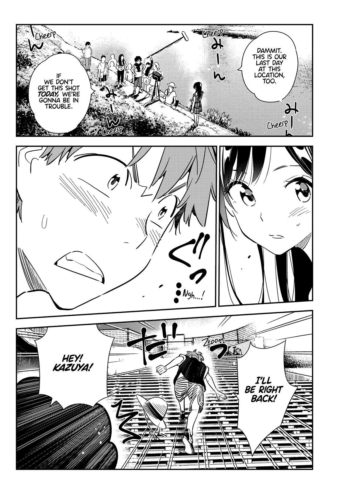 Kanojo, Okarishimasu Chapter 130 page 6 - Chapter 130: The Girlfriend and Filming ②