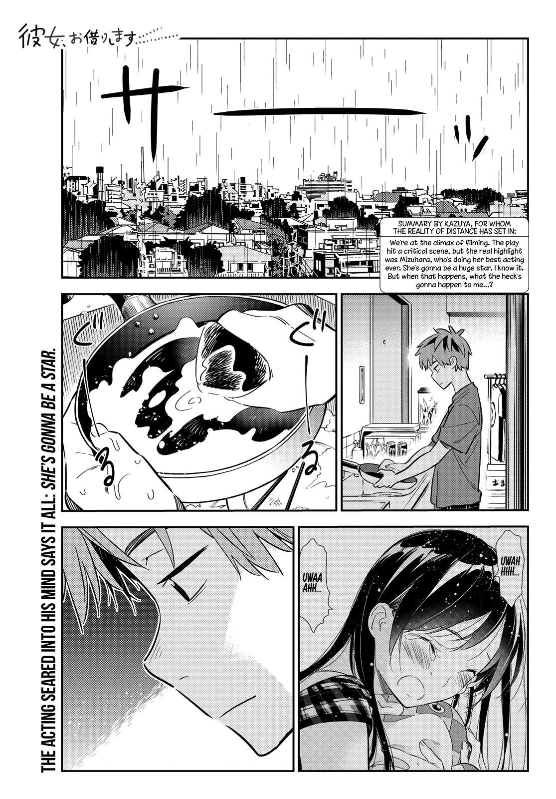 Kanojo, Okarishimasu Chapter 131 page 1 - Chapter 131: The Girlfriend and Filming ③