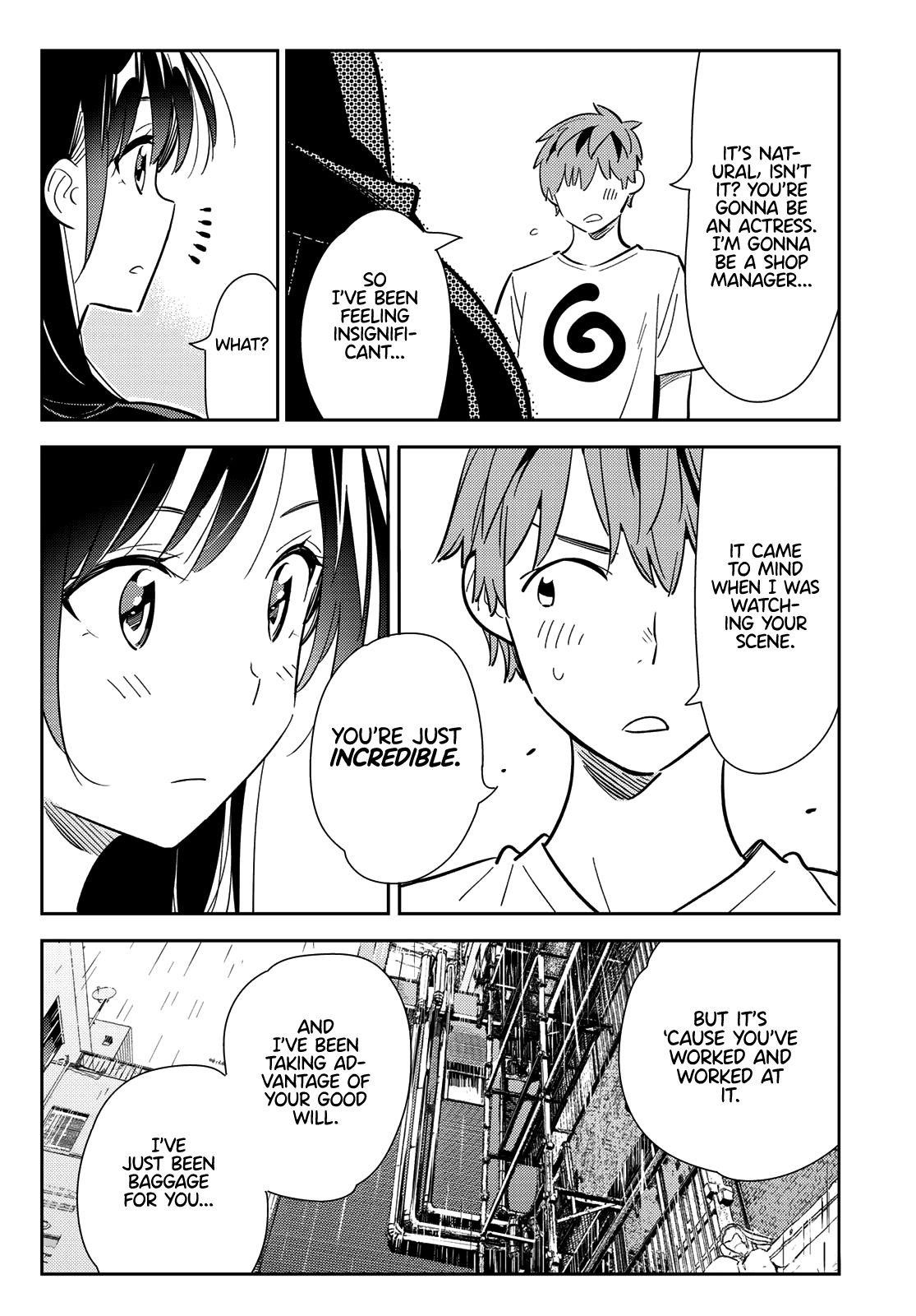 Kanojo, Okarishimasu Chapter 131 page 14 - Chapter 131: The Girlfriend and Filming ③