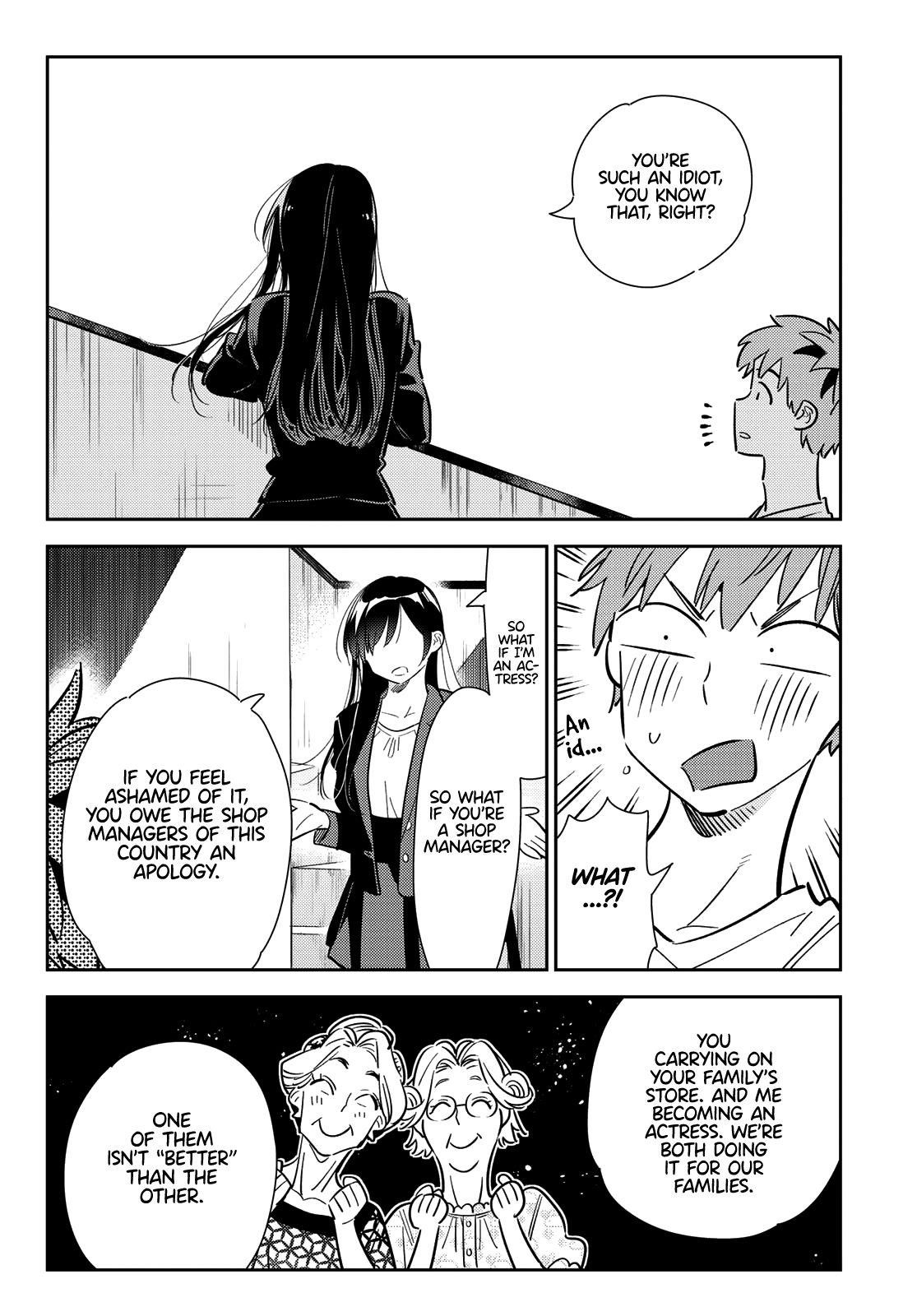 Kanojo, Okarishimasu Chapter 131 page 16 - Chapter 131: The Girlfriend and Filming ③