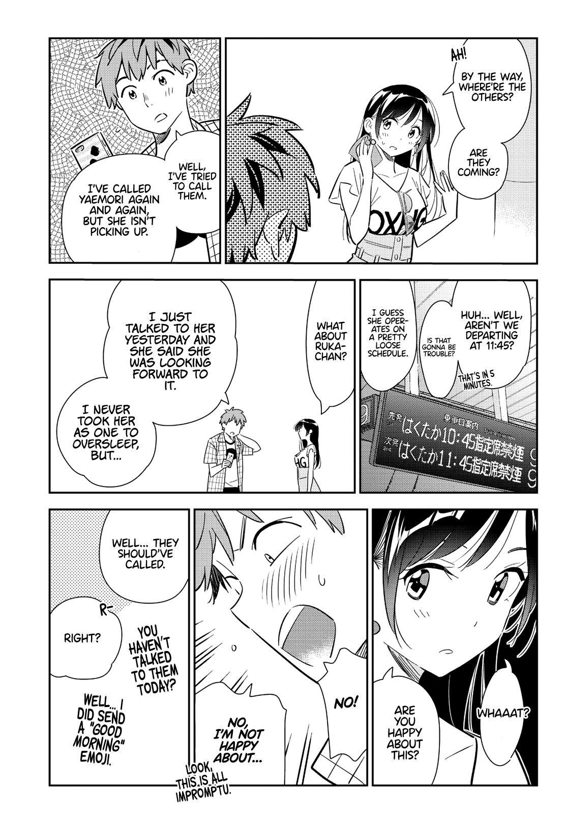 Kanojo, Okarishimasu Chapter 132 page 13 - Chapter 132: The Girlfriend and the Last Scene①