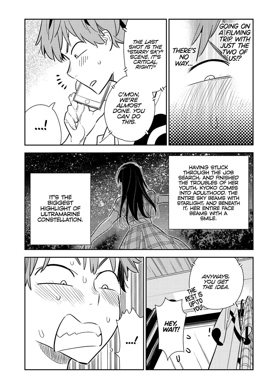 Kanojo, Okarishimasu Chapter 132 page 3 - Chapter 132: The Girlfriend and the Last Scene①