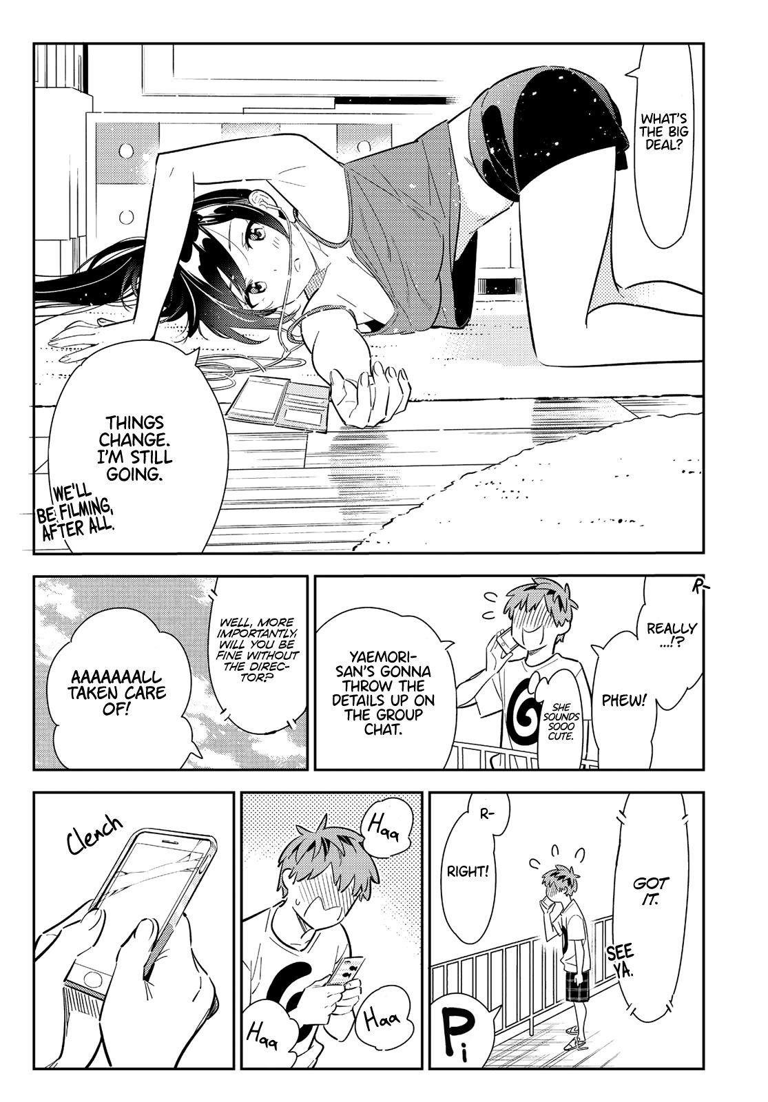 Kanojo, Okarishimasu Chapter 132 page 8 - Chapter 132: The Girlfriend and the Last Scene①
