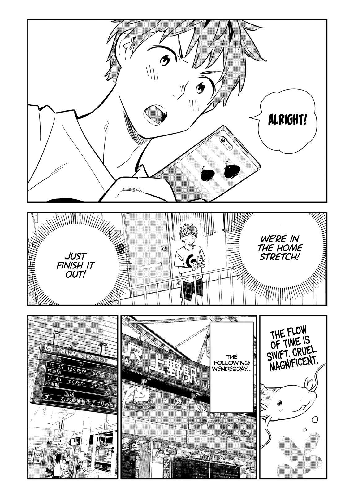 Kanojo, Okarishimasu Chapter 132 page 9 - Chapter 132: The Girlfriend and the Last Scene①