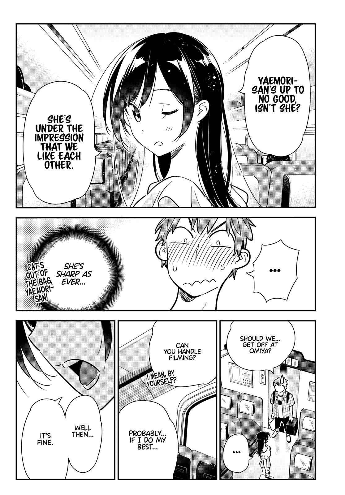 Kanojo, Okarishimasu Chapter 133 page 14 - Chapter 133: The Girlfriend and the Last Scene 2