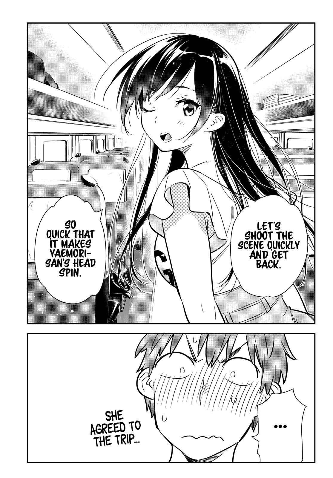 Kanojo, Okarishimasu Chapter 133 page 15 - Chapter 133: The Girlfriend and the Last Scene 2