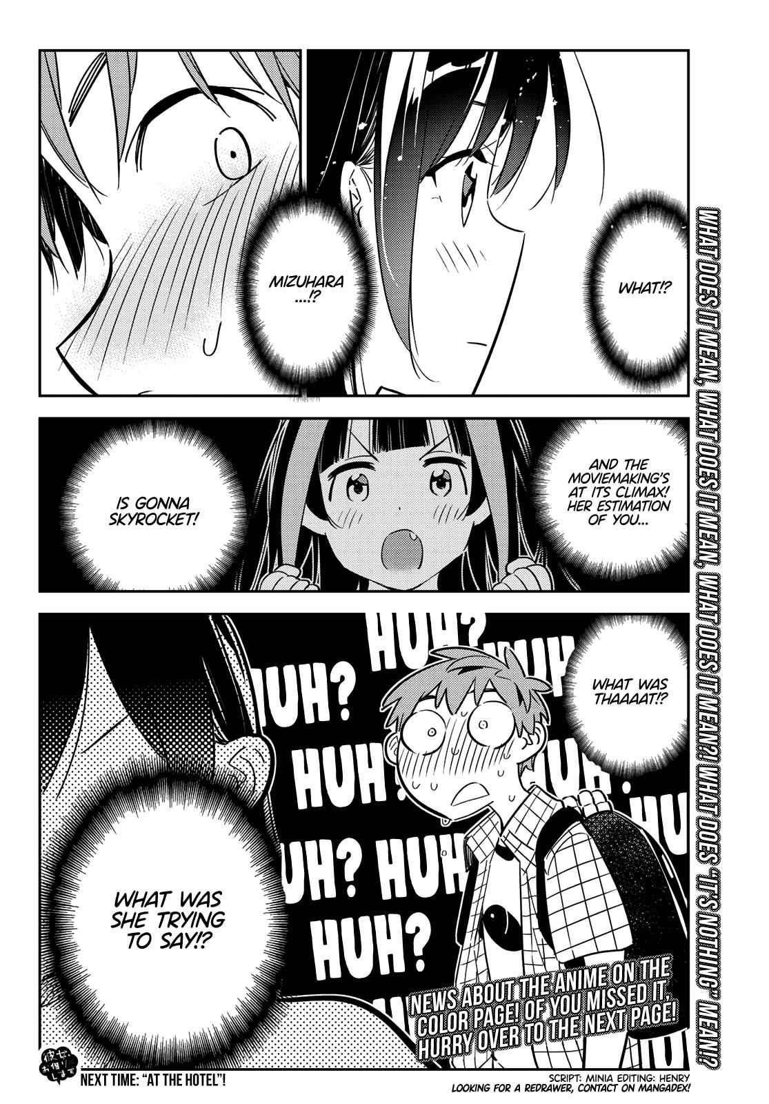 Kanojo, Okarishimasu Chapter 134 page 19 - Chapter 134: The Girlfriend and the Last Scene 3