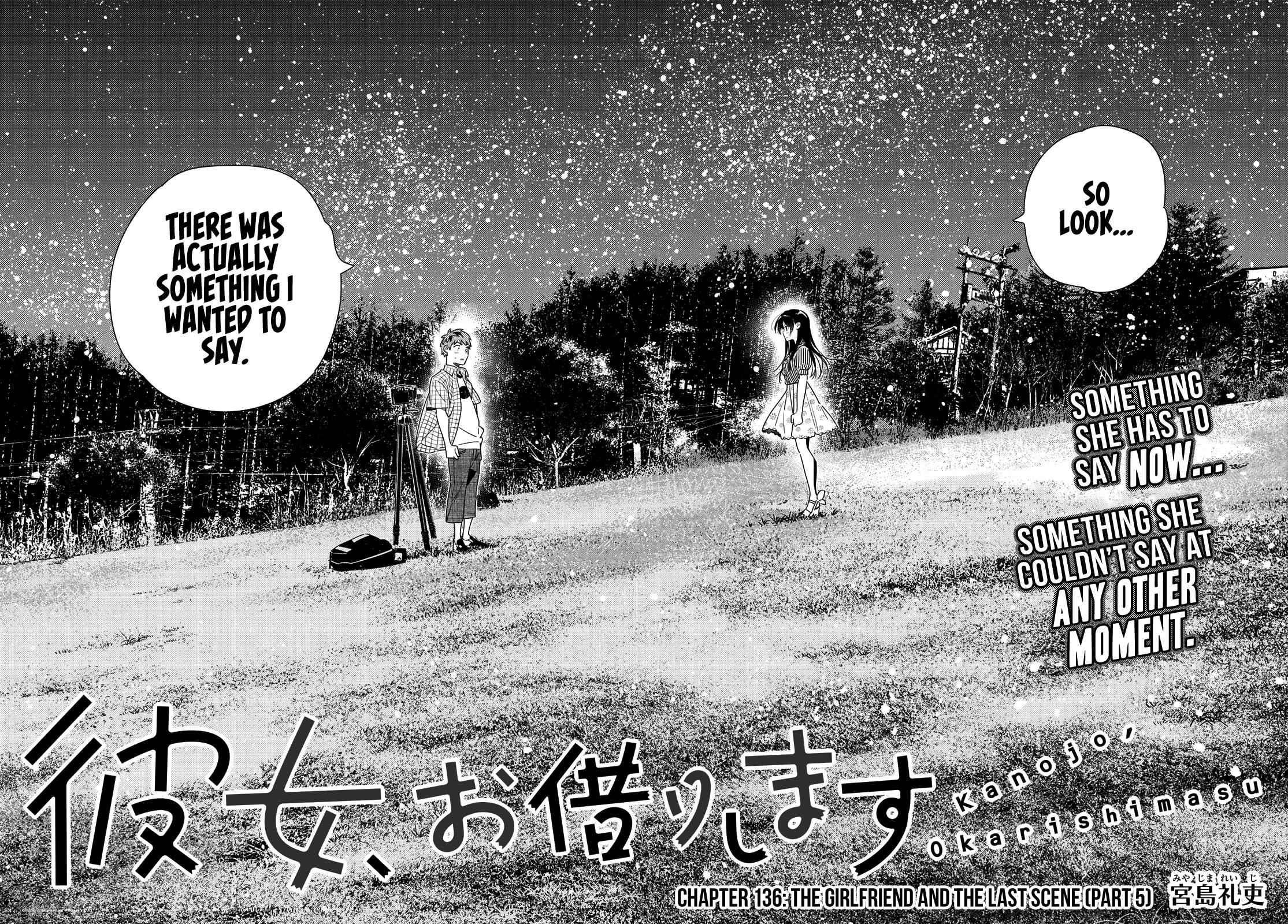 Kanojo, Okarishimasu Chapter 136 page 2 - Chapter 136: The Girlfriend and the Last Scene 5