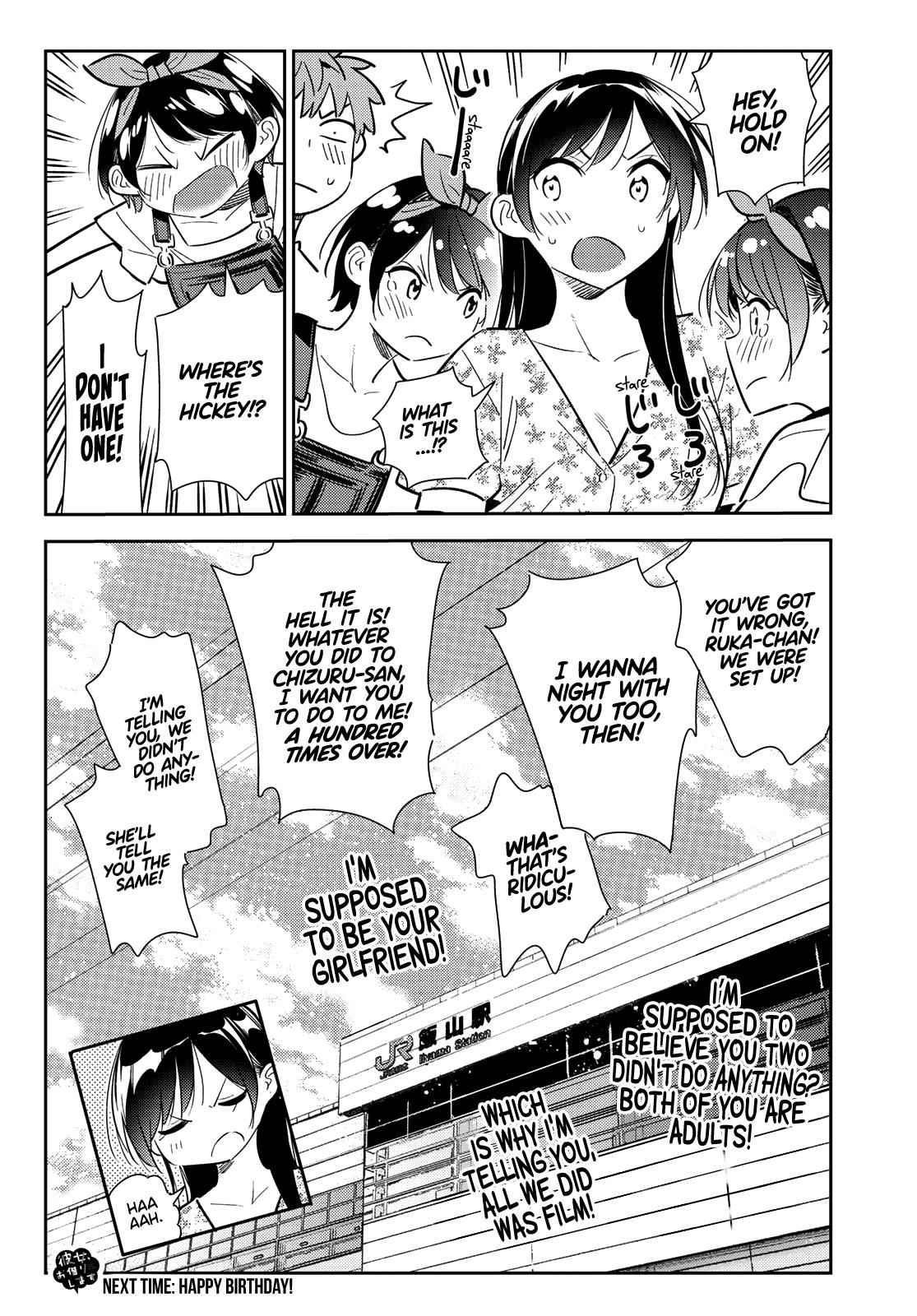 Kanojo, Okarishimasu Chapter 138 page 19 - Chapter 138: The Girlfriend and the Last Scene 7