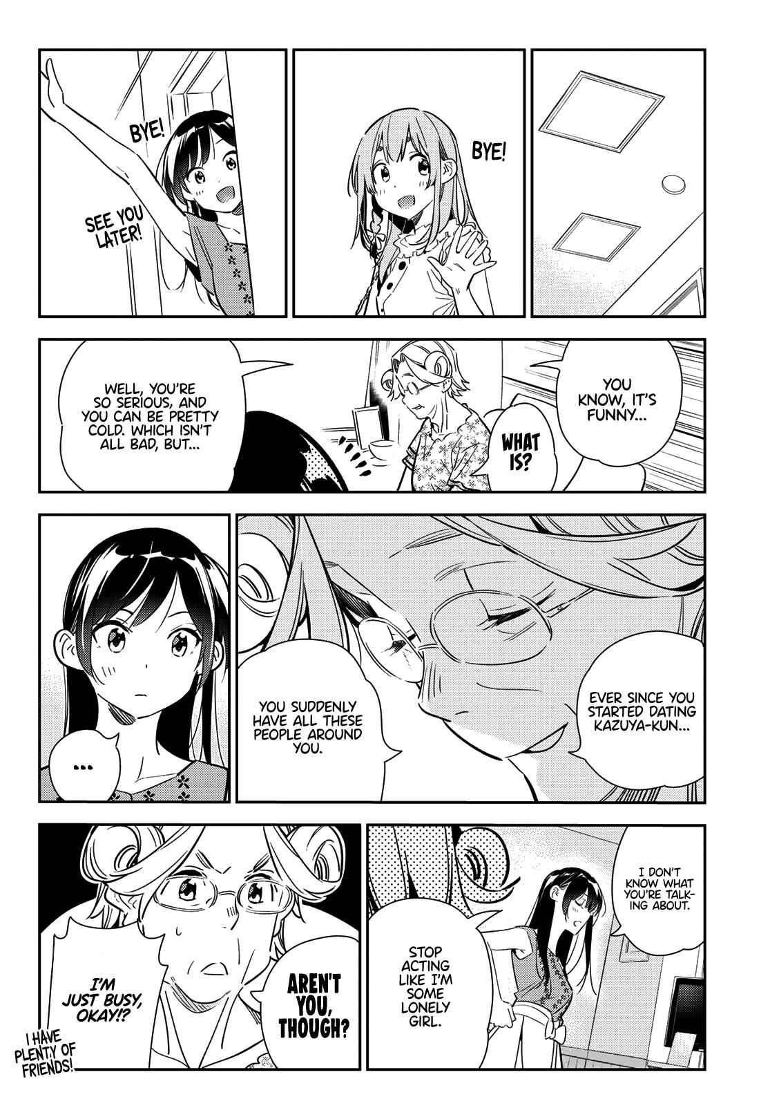 Kanojo, Okarishimasu Chapter 143 page 14 - Chapter 143: The Girlfriend and the Seedling