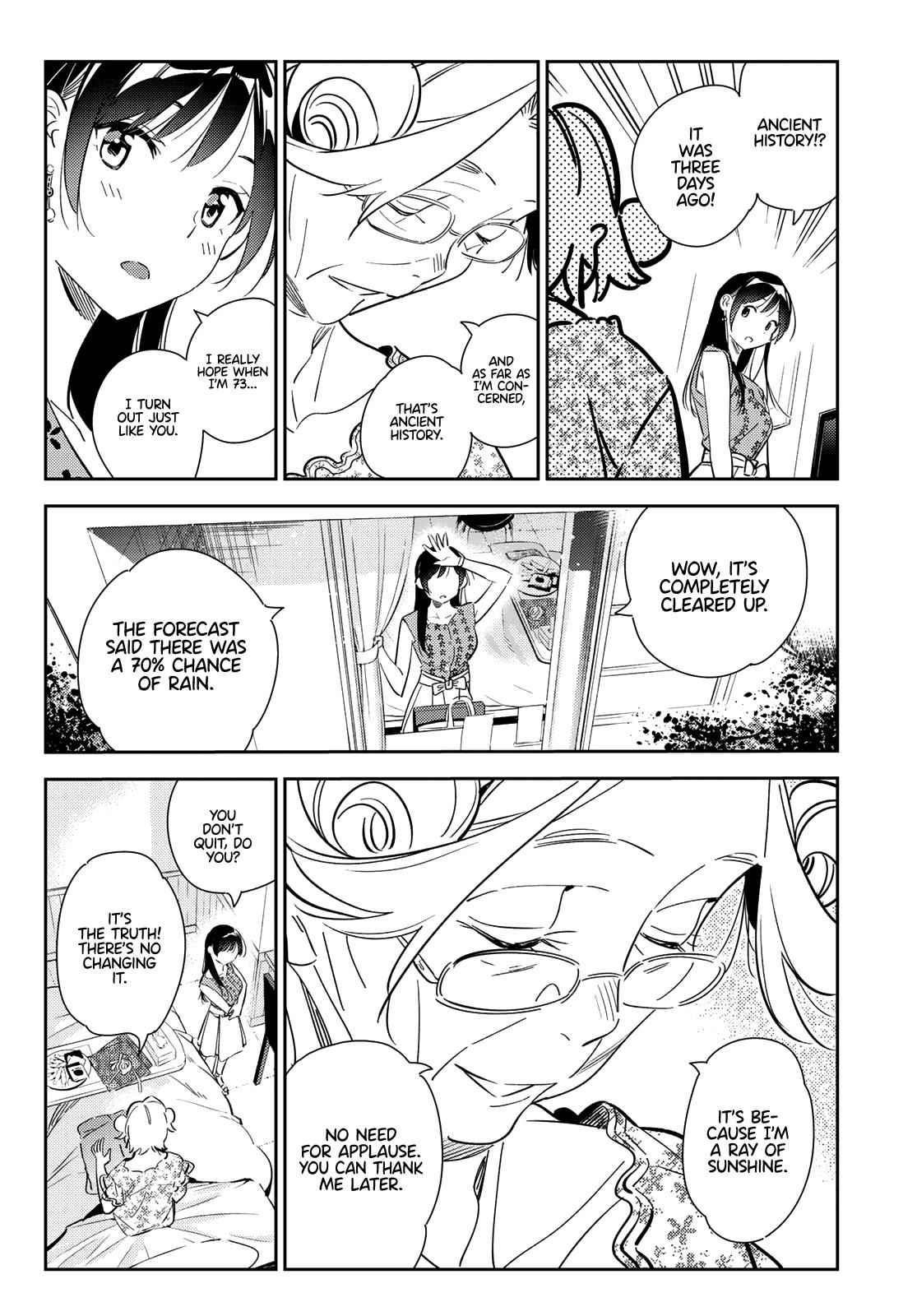 Kanojo, Okarishimasu Chapter 143 page 4 - Chapter 143: The Girlfriend and the Seedling