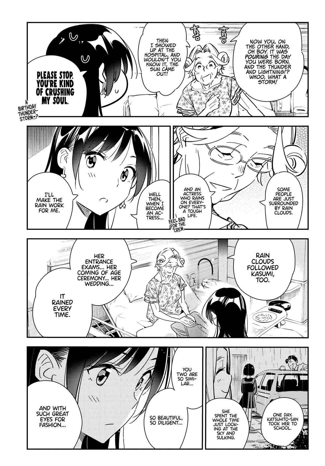 Kanojo, Okarishimasu Chapter 143 page 5 - Chapter 143: The Girlfriend and the Seedling