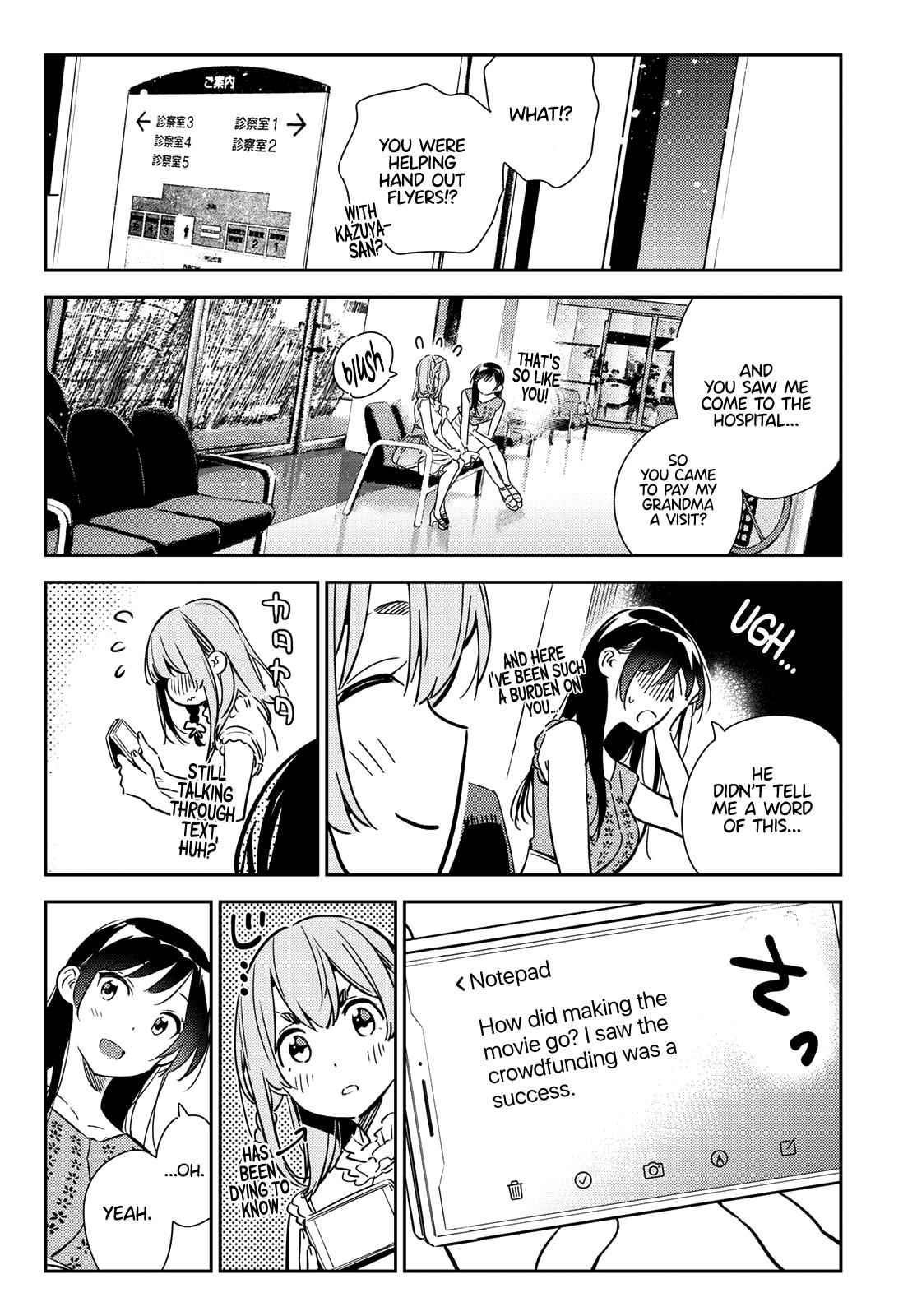 Kanojo, Okarishimasu Chapter 143 page 8 - Chapter 143: The Girlfriend and the Seedling