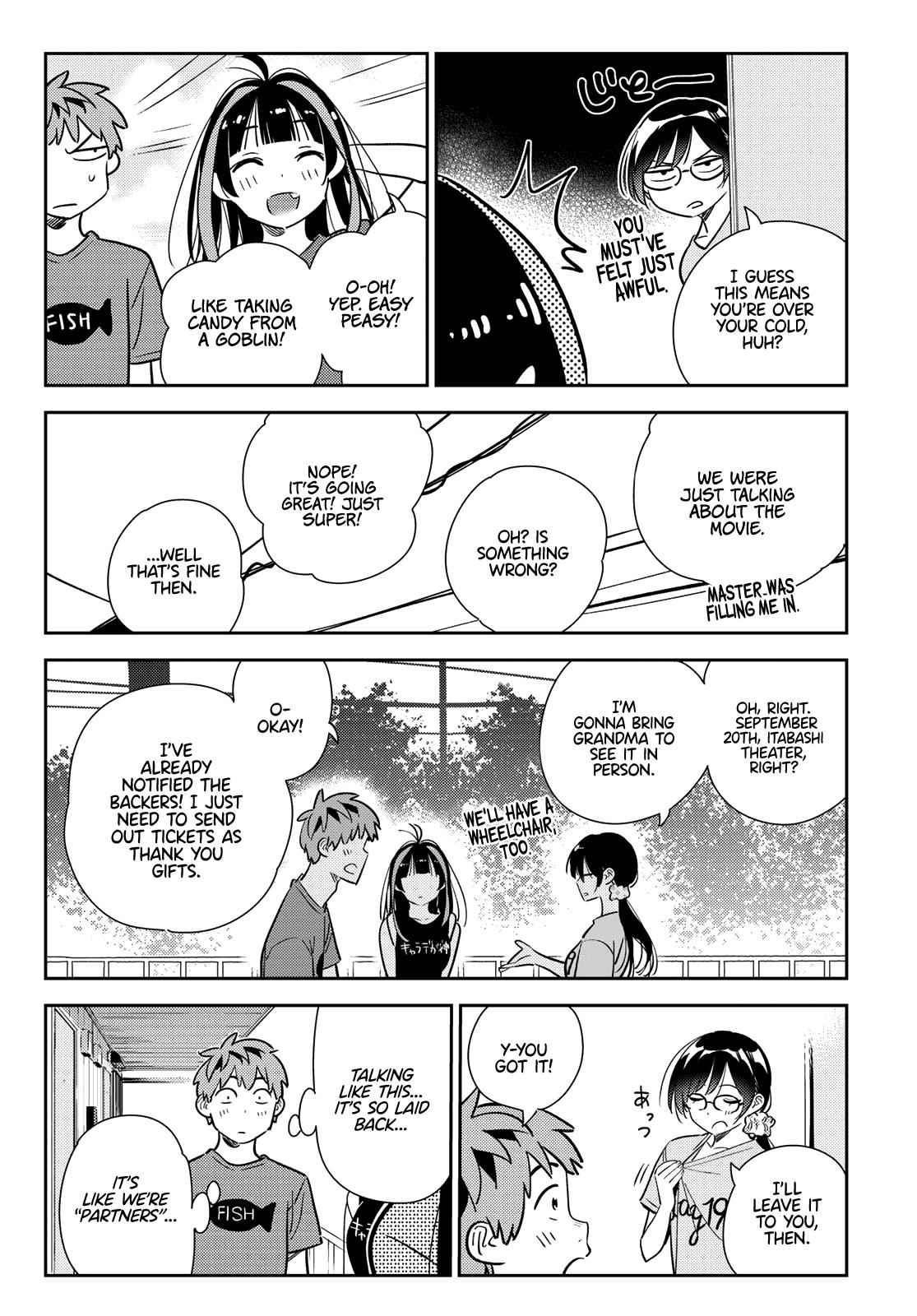 Kanojo, Okarishimasu Chapter 144 page 10 - Chapter 144: The Girlfriend and Kazuya
