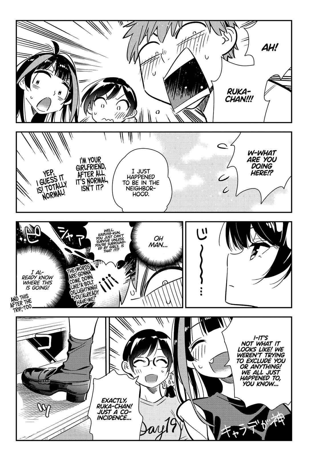 Kanojo, Okarishimasu Chapter 144 page 12 - Chapter 144: The Girlfriend and Kazuya
