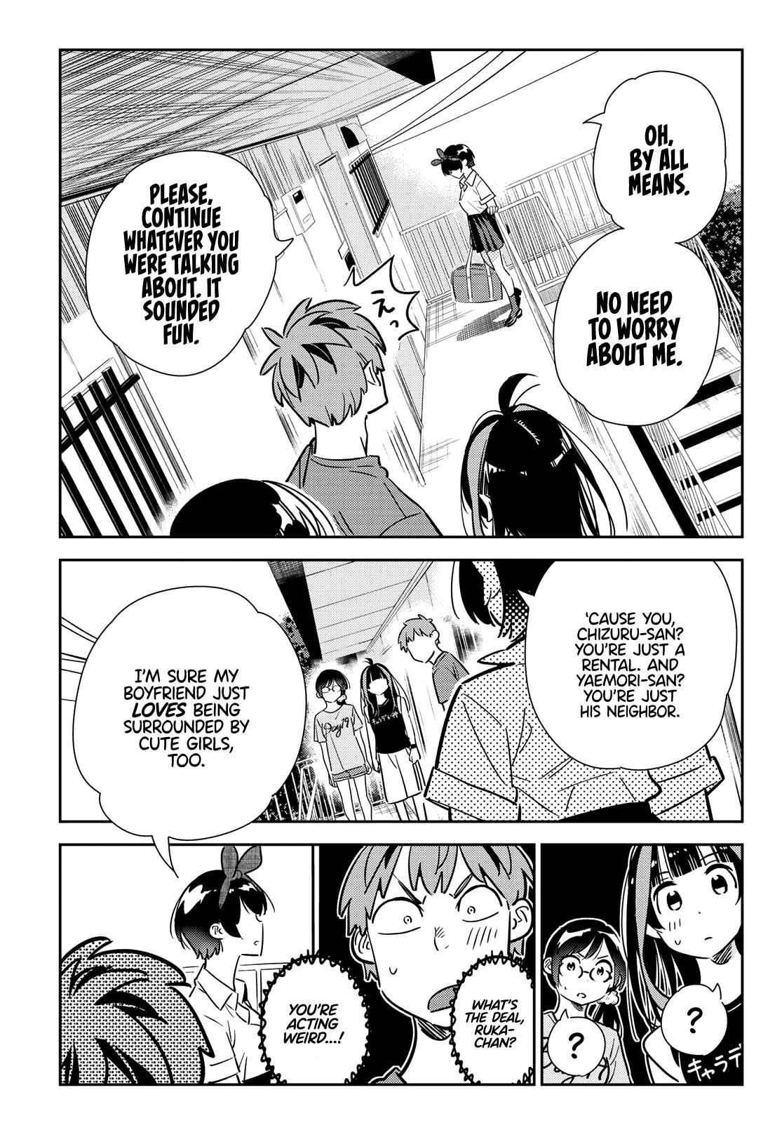 Kanojo, Okarishimasu Chapter 144 page 13 - Chapter 144: The Girlfriend and Kazuya