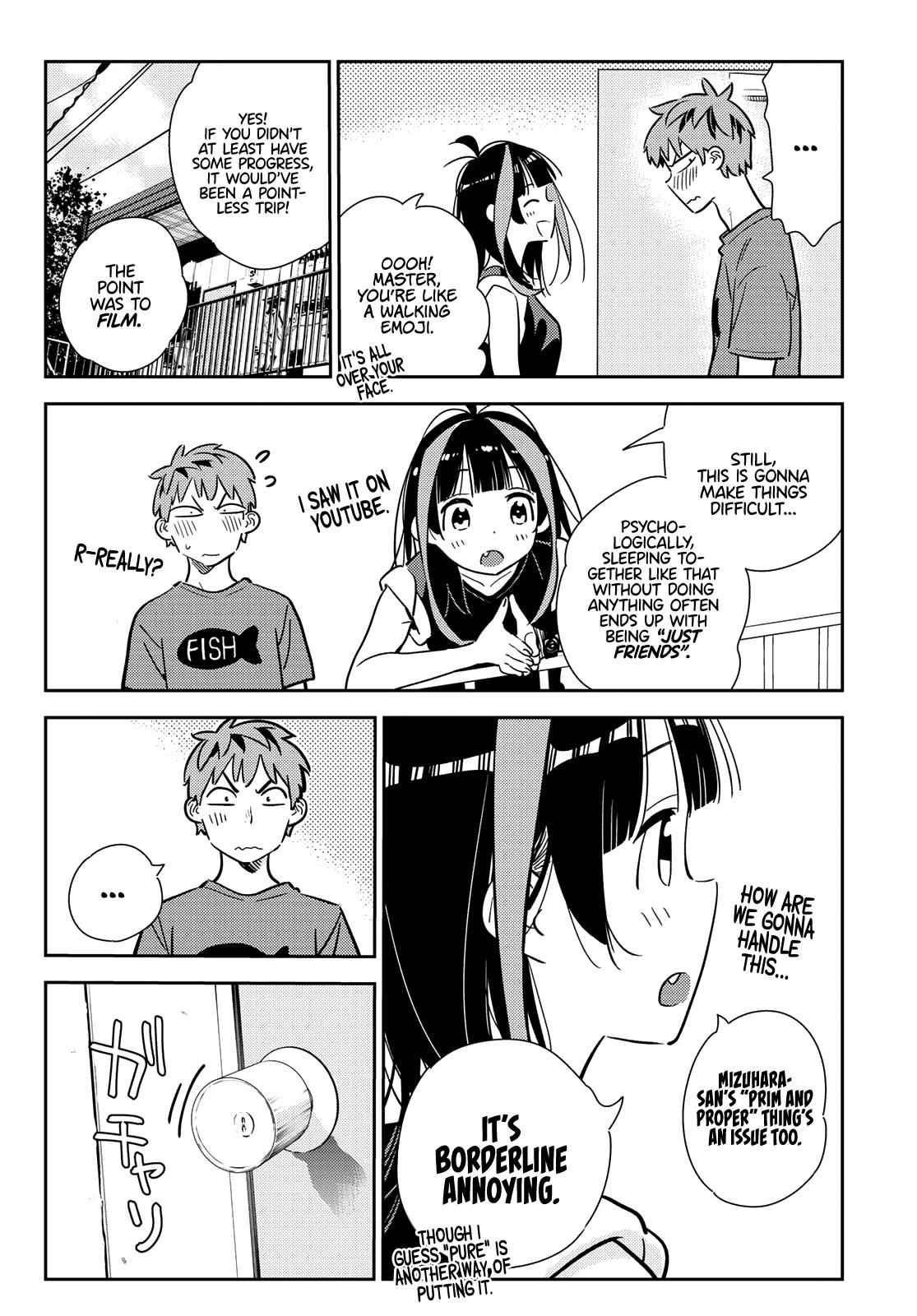 Kanojo, Okarishimasu Chapter 144 page 8 - Chapter 144: The Girlfriend and Kazuya